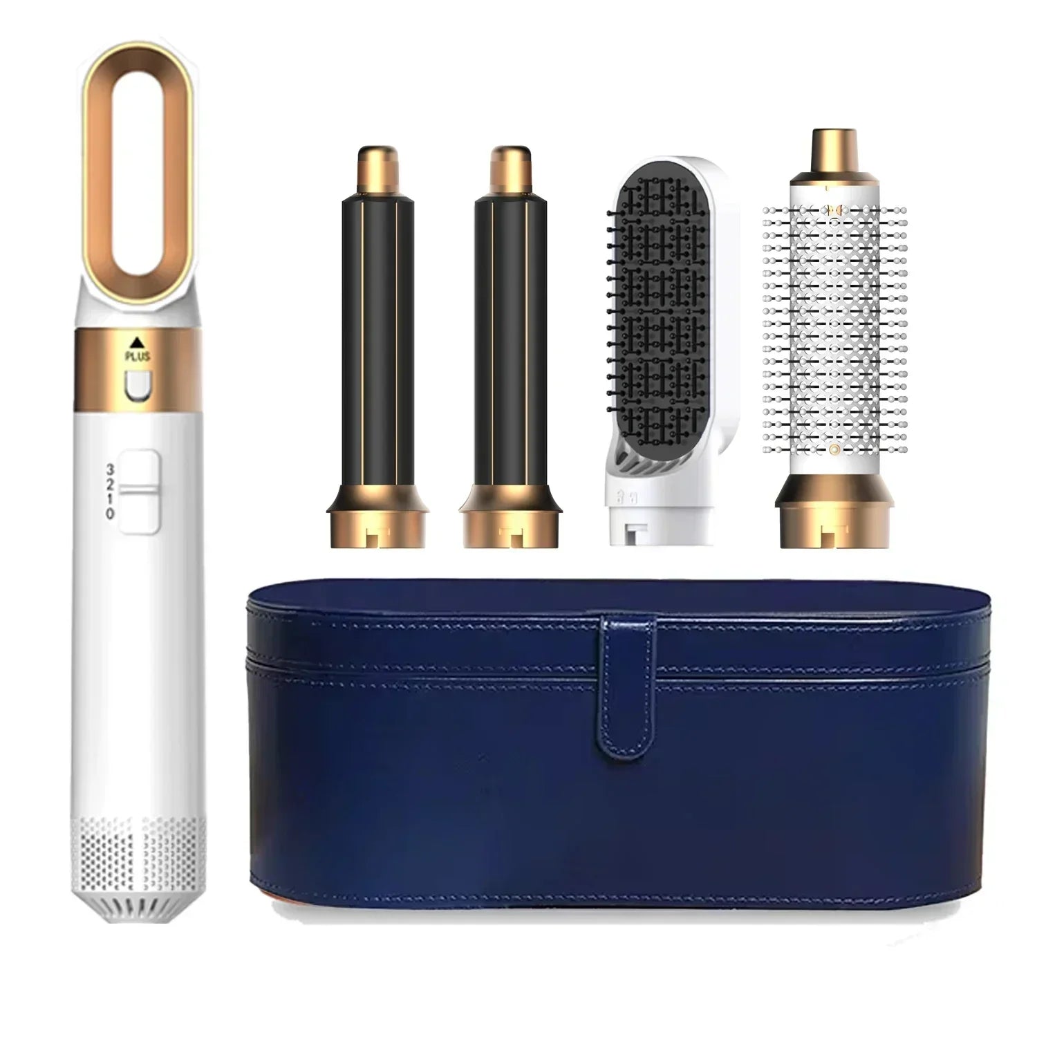 Nouveau 5 in1 cheveux Multi Styler sèche-cheveux fer à friser lisseur brosse à cheveux pour tous les Types de cheveux
