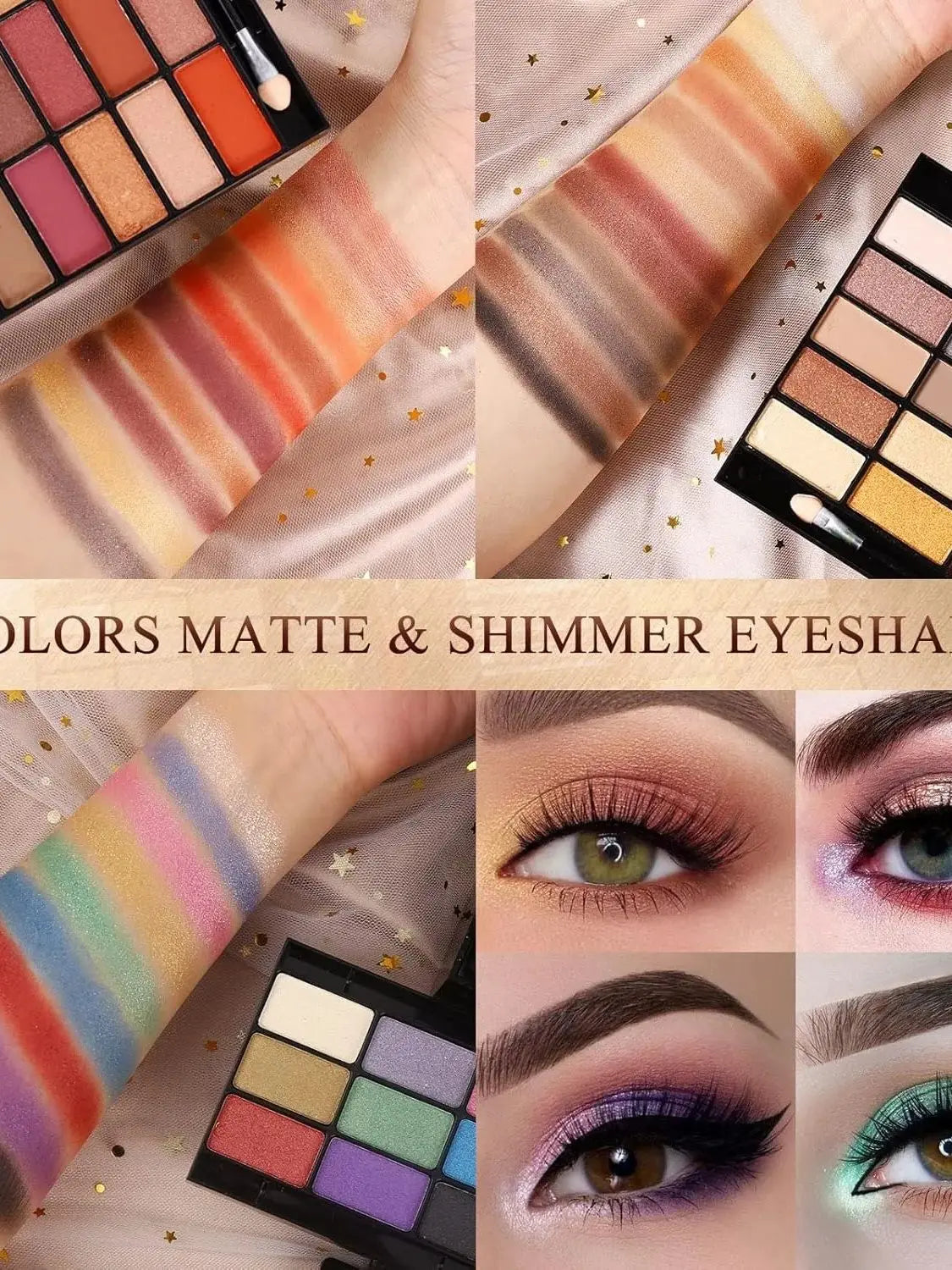Maquillage professionnel Color Spirit - Ensemble complet pour les artistes et les amateurs de beauté