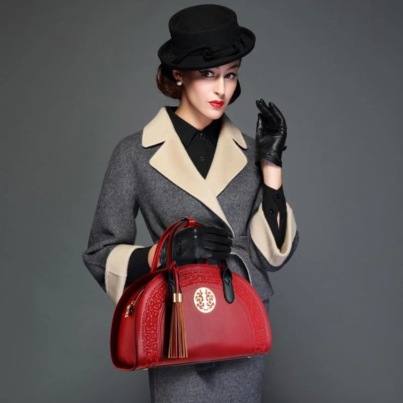 Sac à bandoulière pour femme, sacs à main tendance, sac de mariée, haute qualité, littérature éolienne nationale chinoise, nouvelle marée