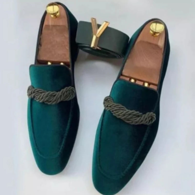 Mocassins en cuir verni à franges brillantes pour hommes, chaussures souples de luxe, mocassins ronds, taille 38-48, printemps, automne, nouveau