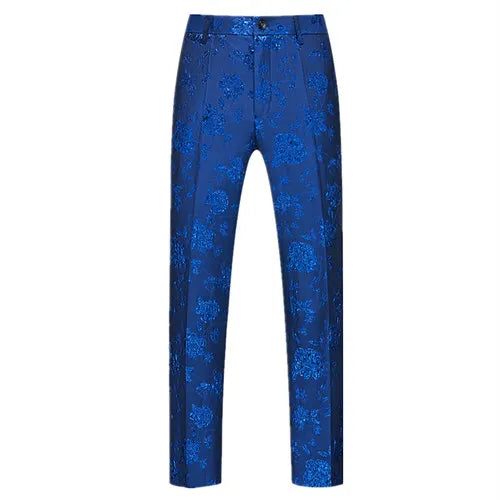 Pantalon homme stylé  imbibés de broderie d'automne, pantalons décontractés de mode,long