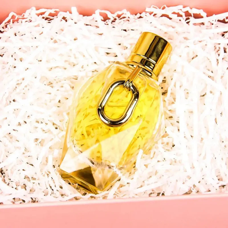 Parfum million pour femme Rose Patchouli Luxe Bois. Parfum durable doré