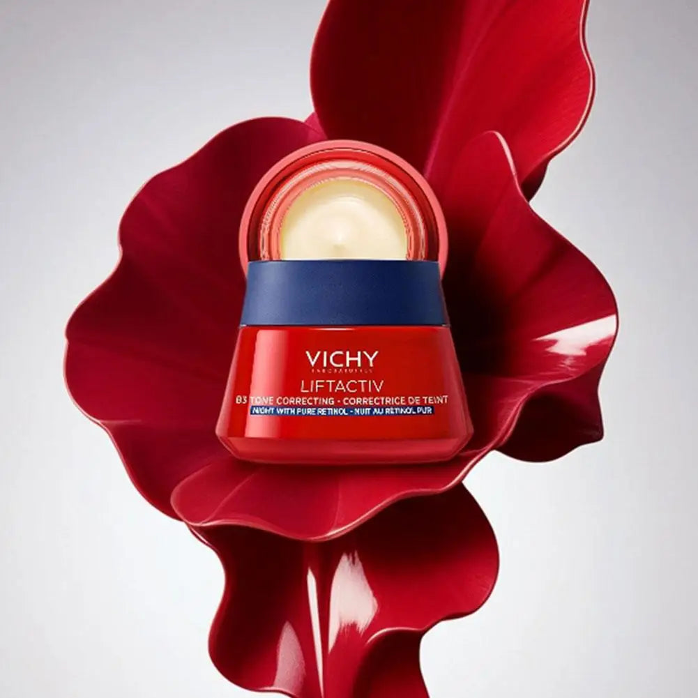 Vichy B3 – crème de nuit raffermissante au collagène, éclaircissante, améliore l'élasticité de la peau, hydrate en profondeur, soins pour la peau, 50ml