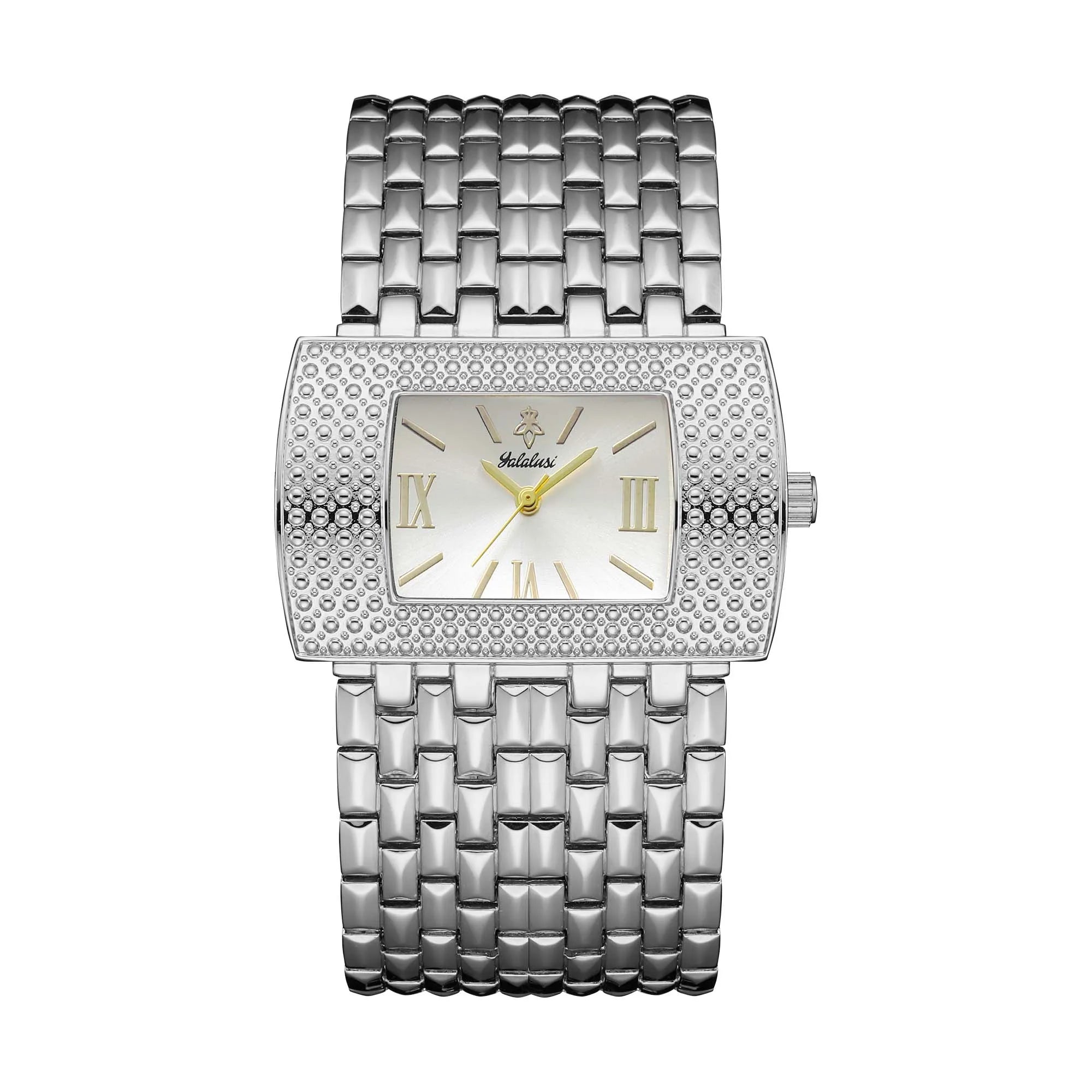 montre à Quartz sculptée pour femmes, couleur or, Style élégant et magnifique avec boîte, dissolvant de montre, nouveau placage ionique, tendance 2024