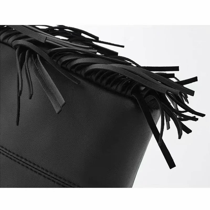 Nouveau sac à bandoulière pour femmes à la mode noir PU rétro sac à main Design luxueux décontracté dames sac à bandoulière