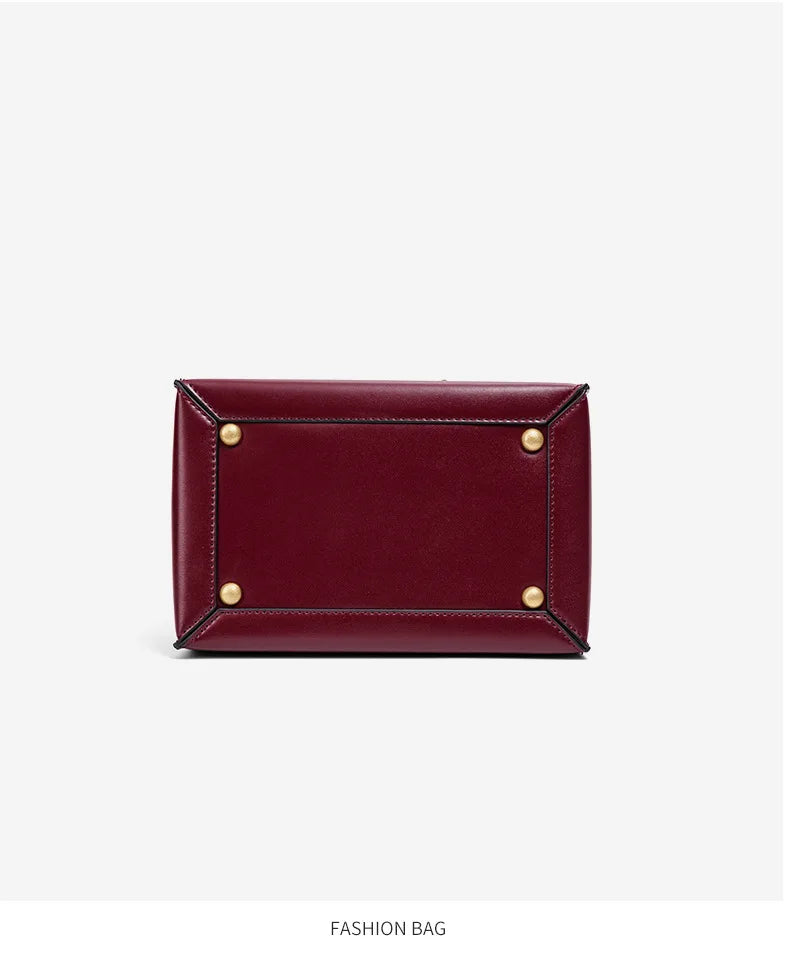 Petit sac carré rétro Style Hong Kong pour femmes, sac à main à la mode, Texture de couleur Pure, sac à bandoulière simple, nouvelle collection printemps été