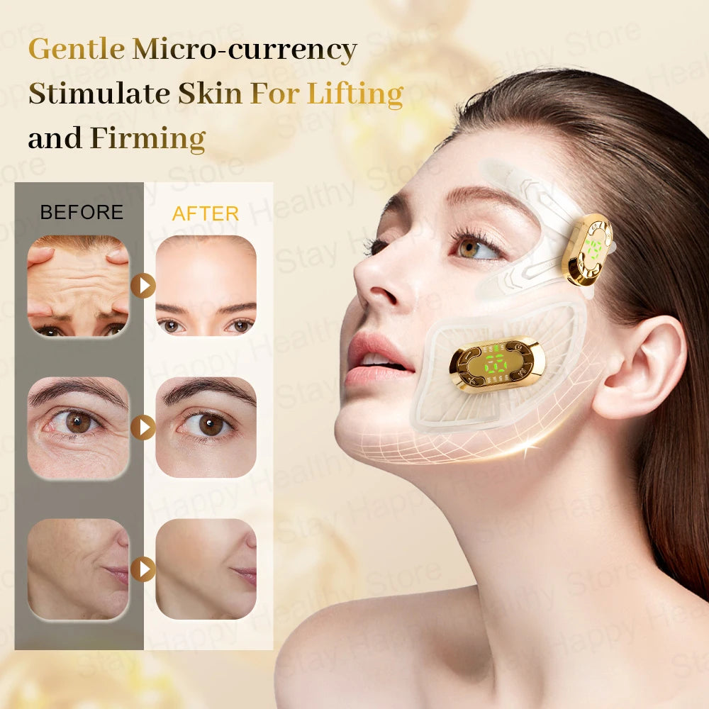 Appareil de soins oculaires à micro-courant à impulsions EMS, masseur oculaire pour Charleroi, massage de la fatigue, vagin noir, gonflement des yeux, anti-déformable
