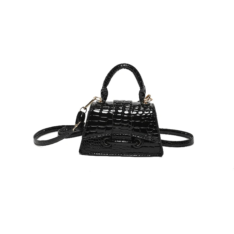 Sac à main pour femme, brillant, avec bandoulière réglable, sac fourre-tout tendance, couleur unie, sac à main décontracté, sac pour rendez-vous galant