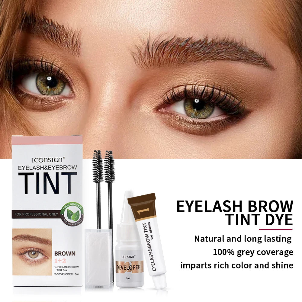 ICONSIGN-Kit de embaupour les cils, rehausseur de sourcils, mascara, lifting, tatouage des yeux, outils de maquillage