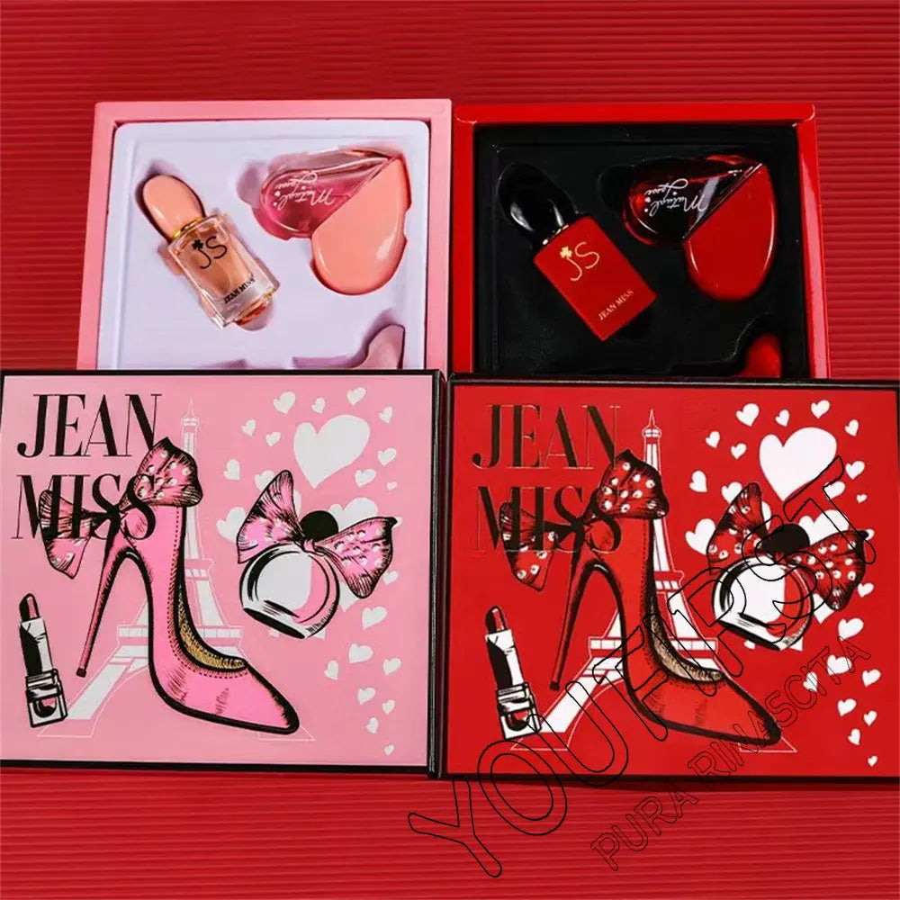 Parfum De marque pour femmes, coffret cadeau 110ml, ensemble De trois pièces, parfum durable, parfum Floral, phéromone, Eau De Parfum, eau aromatique De Cologne