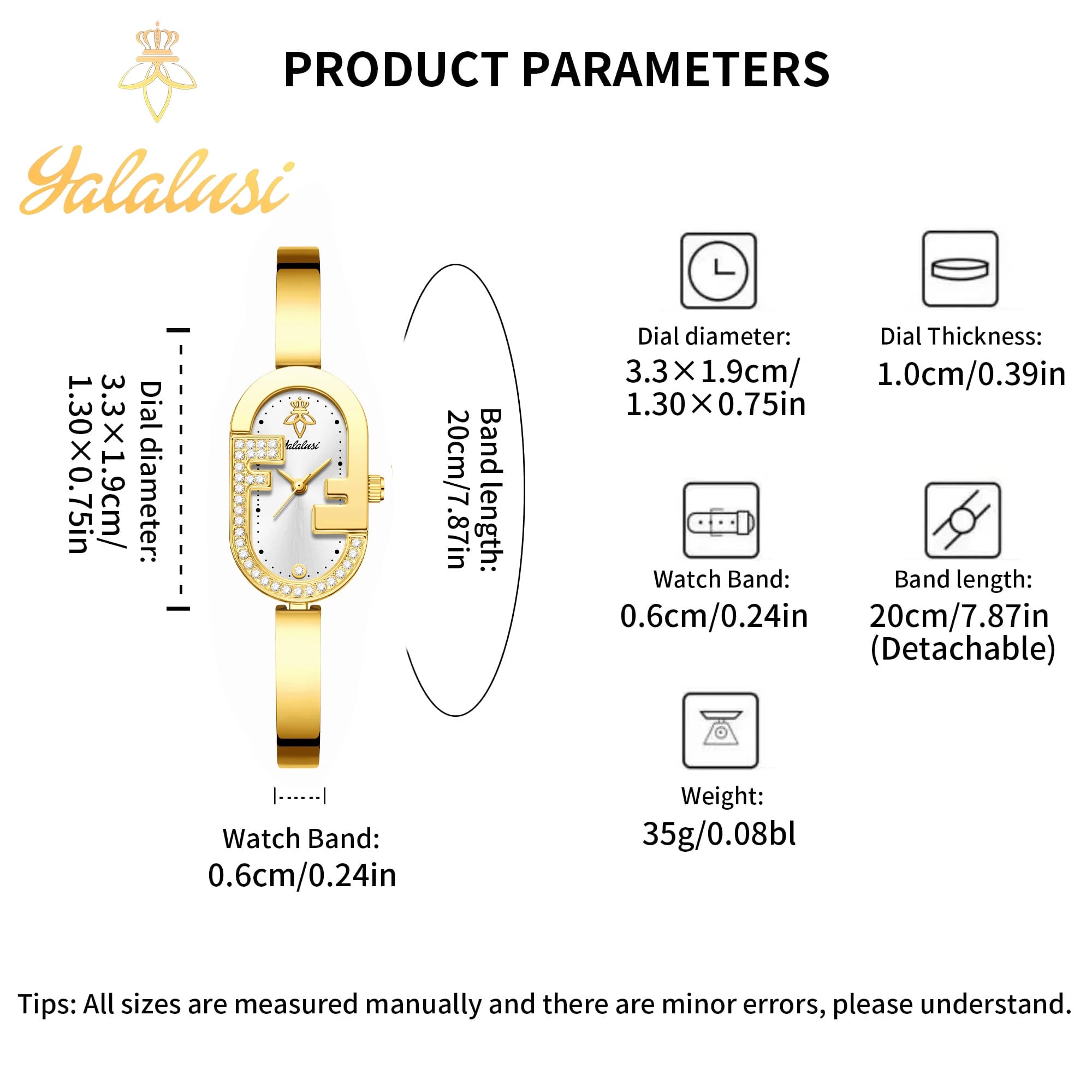 Montre à Quartz plaquée or pour femme Design de luxe montre pour femme à la mode Style élégant boîte de montre cadeau pour femme