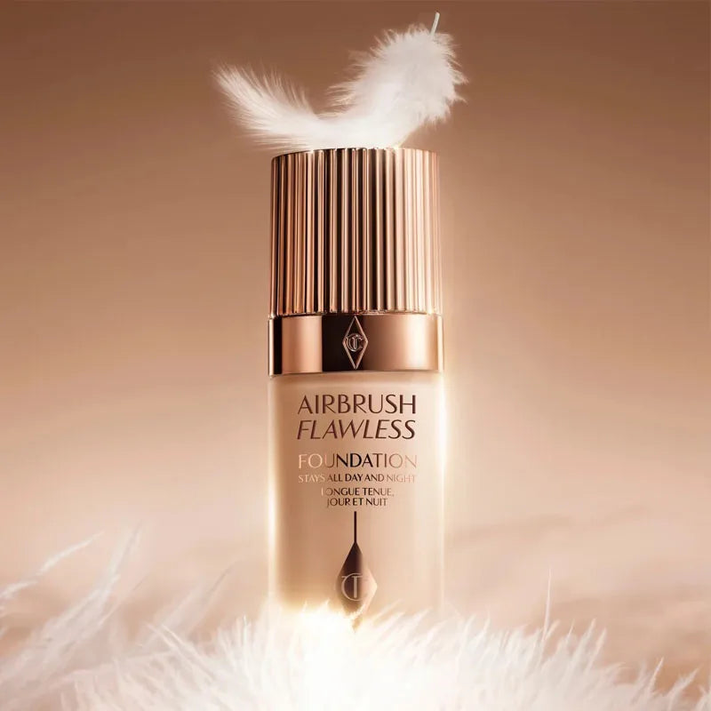 Charlotte Tilbury fond de teint liquide Super bouteille de broyage contrôle de l'huile embellissement de la peau imperméable résistant à la sueur Anti-frottement quotidien