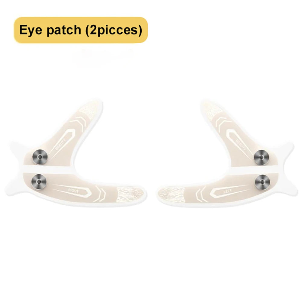 Appareil de soins oculaires à micro-courant à impulsions EMS, masseur oculaire pour Charleroi, massage de la fatigue, vagin noir, gonflement des yeux, anti-déformable