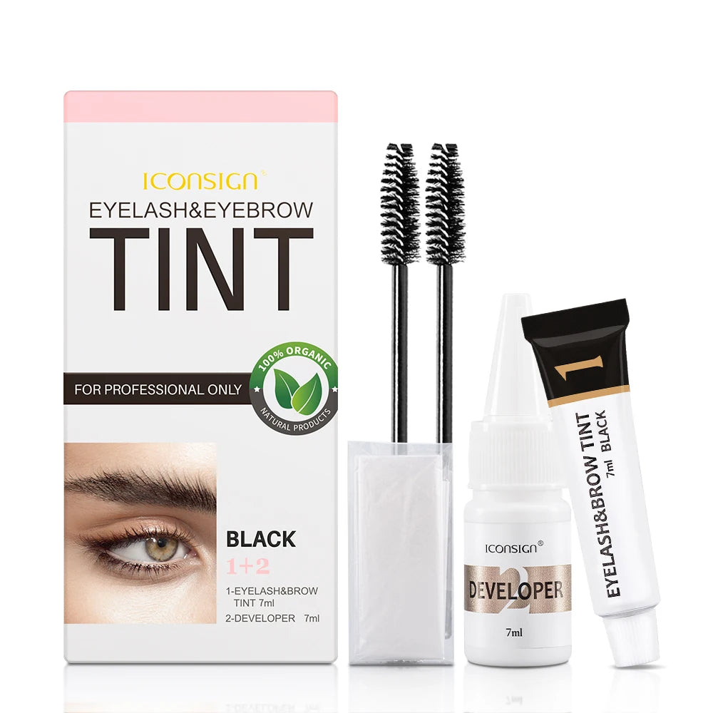 ICONSIGN-Kit de embaupour les cils, rehausseur de sourcils, mascara, lifting, tatouage des yeux, outils de maquillage