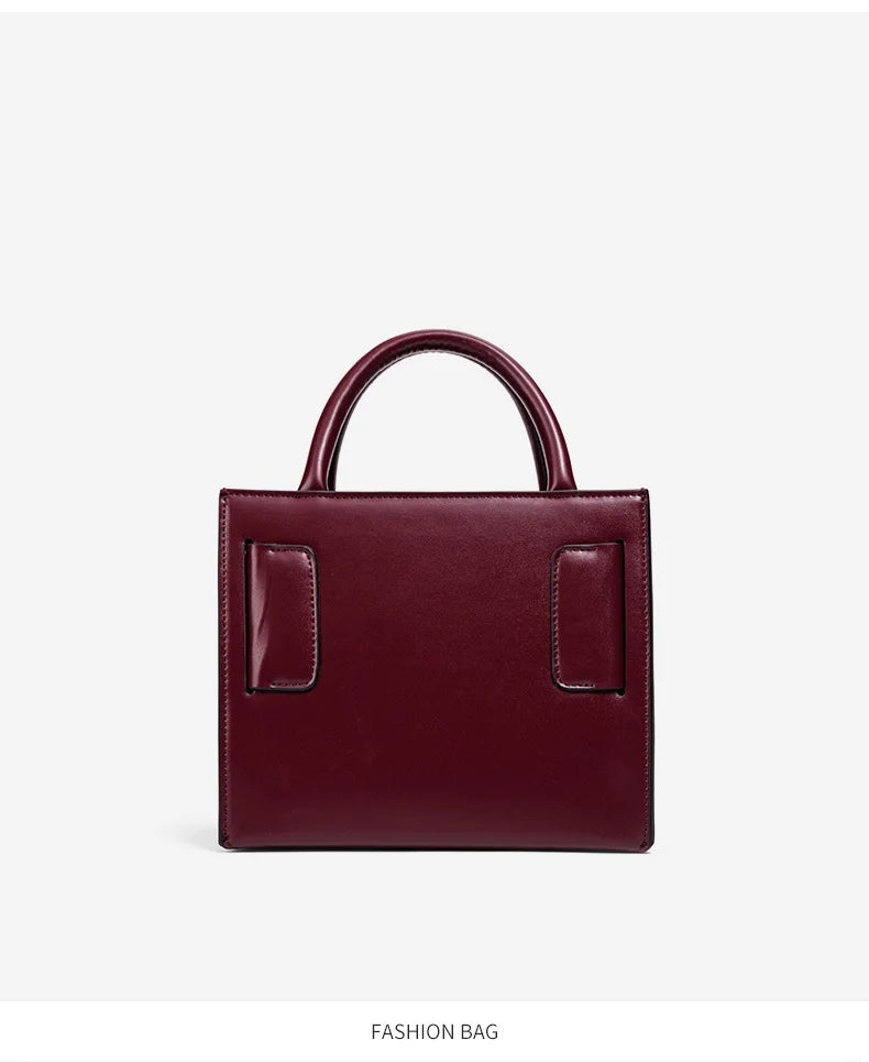 Petit sac carré rétro Style Hong Kong pour femmes, sac à main à la mode, Texture de couleur Pure, sac à bandoulière simple, nouvelle collection printemps été