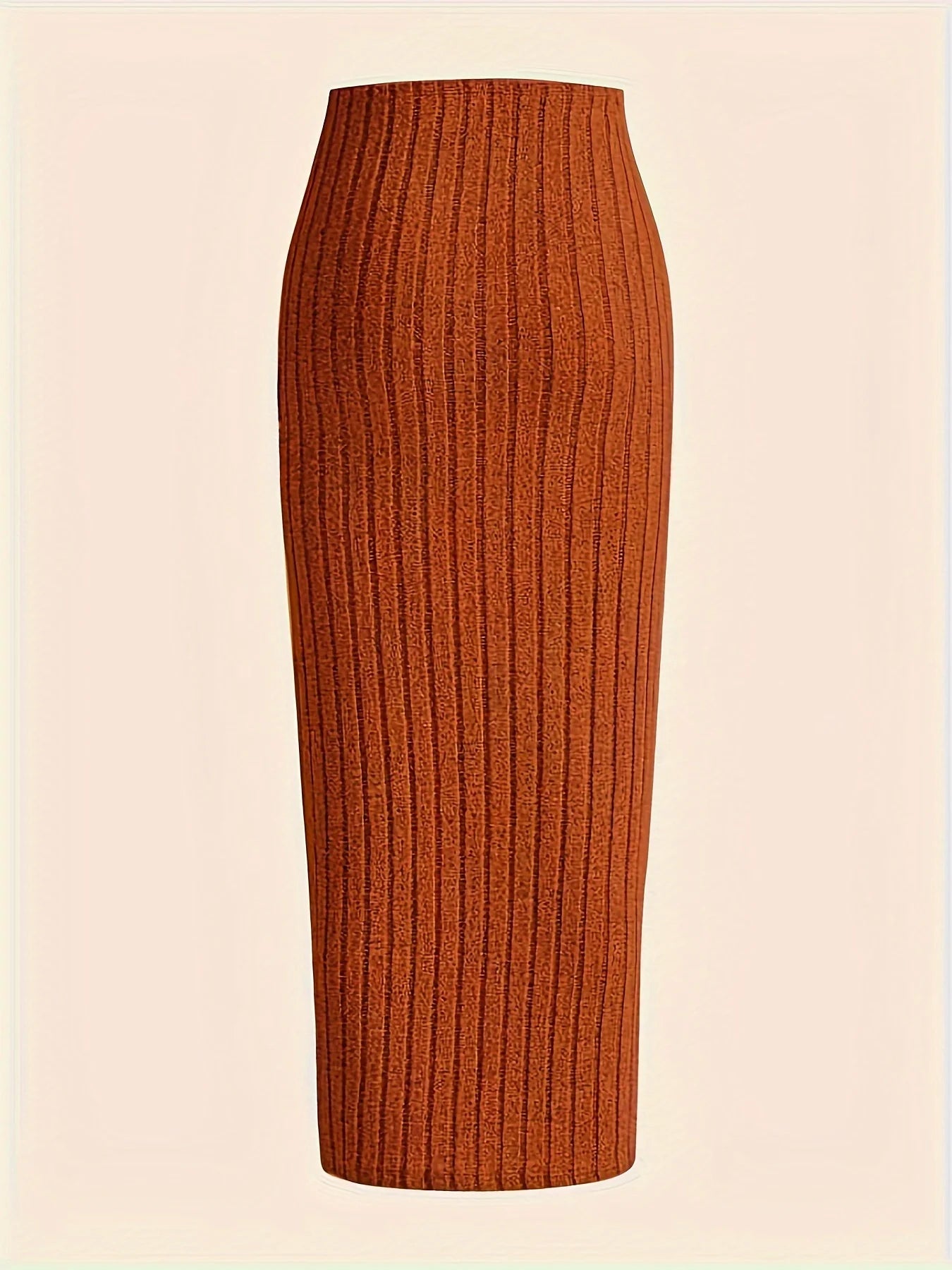 Ensemble Lot quatre pièces - jupe décontractée de couleur unie, printemps, été et automne