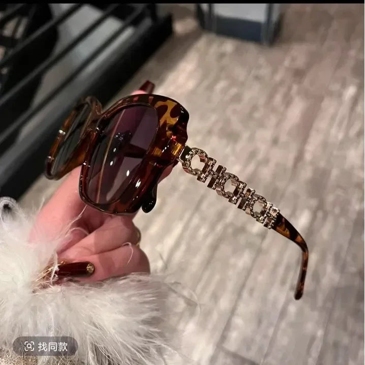 Lunettes de soleil polarisées de luxe légères pour femmes, lunettes de protection solaire de mode extérieure