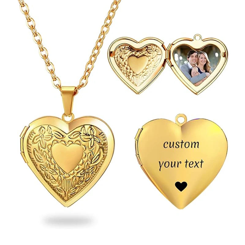 Collier médaillon personnalisé avec Photo, pendentif rond/ovale, collier médaillon, cadeaux personnalisés pour femmes et femmes et femmes
