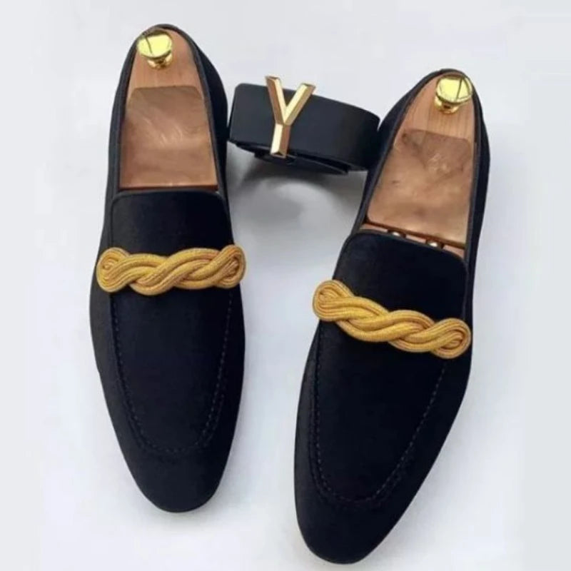 Mocassins en cuir verni à franges brillantes pour hommes, chaussures souples de luxe, mocassins ronds, taille 38-48, printemps, automne, nouveau