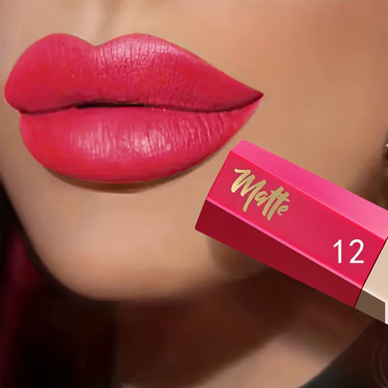 Waterproof Matte Velvet Lip Tint - Long-Lasting Nude Lip Glaze, Festive Exclusive, Valentine'S Day Gift