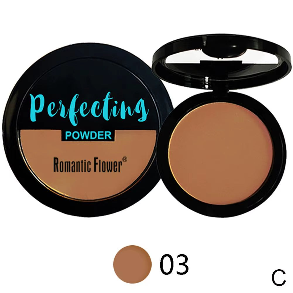 Brand-New 4 Colors Dark Pressed Powder Dark Skin Powder Matte Powder Long-Lasting Waterproof Brand Makeup Blush