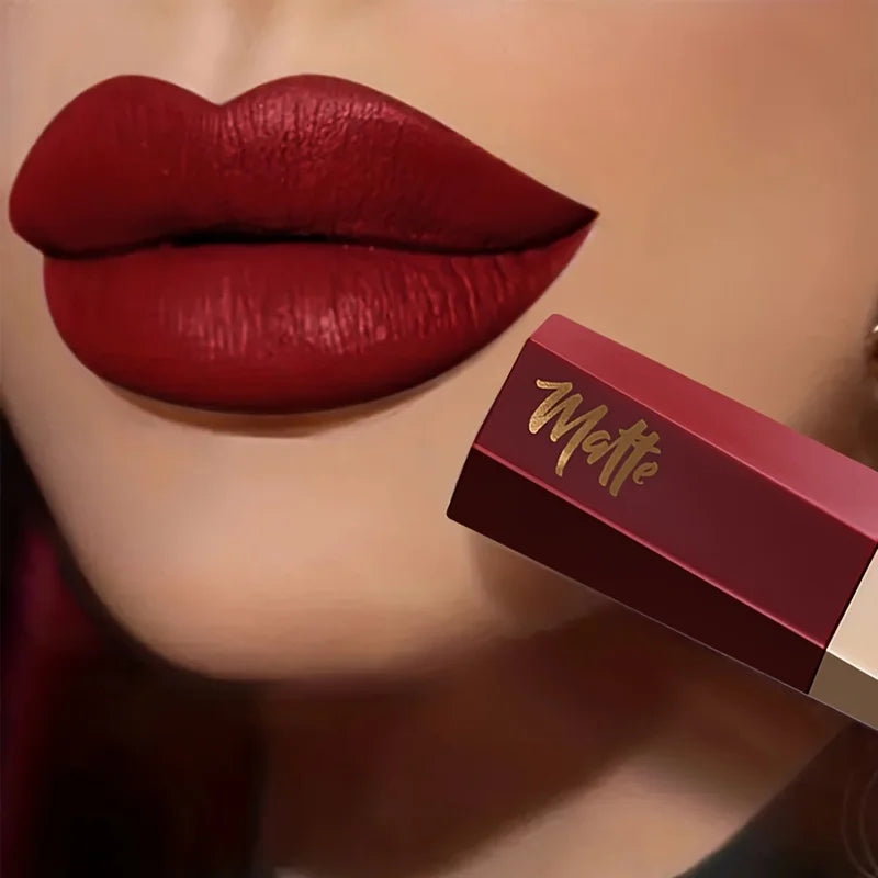 Waterproof Matte Velvet Lip Tint - Long-Lasting Nude Lip Glaze, Festive Exclusive, Valentine'S Day Gift
