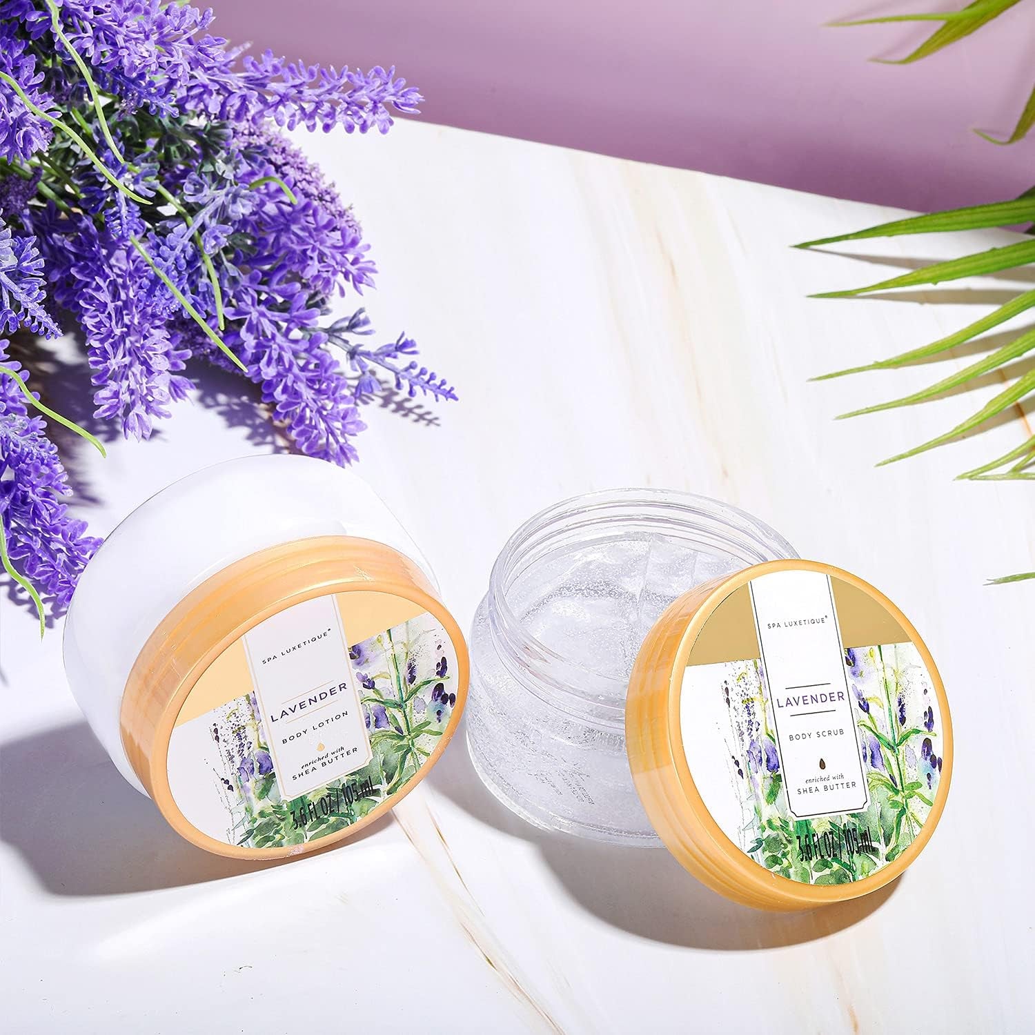Coffret De Bain Et De Soins, 12 Pièces, Parfum De Lavande, Lotion Pour Le Corps, Boules De Bain, Idée Cadeau De Saint Valentin Parfait Pour Femme, Cadeau Noël, Cadeau Fête Des Mères